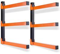SCAFFALE COPPIA SBALZO SUPPORTO GARAGE PORTA LISTELLI TRAVI 800 KG LEGNO SCI ATT