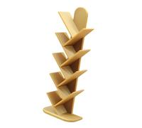 Scaffale creativo a forma albero per modello mobili per la decorazione della casa delle bambole 1/12 con design stampato in 3D per l ' impostazione della scena Scaffale per la casa delle bambole
