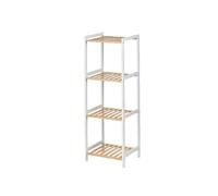 Scaffale da Bagno Berilo WR5503-4-460 Bianco Naturale 35 x 30 x 100 cm