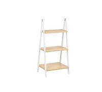 Scaffale da Bagno Berilo WR5504-3-431 Bianco Naturale 40,3 x 81,5 x 30 cm