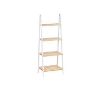 Scaffale da Bagno Berilo WR5504-4-426 Bianco Naturale 40 x 109,3 x 30 cm