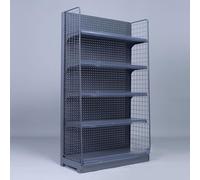 Scaffale da cucina a 5 ripiani con etichette, organizer regolabile per frutta, verdura, snack e prodotti secchi, design salvaspazio