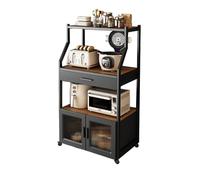 Scaffale da cucina regolabile con ruote, ad alta capacità e facile da pulire, perfetto per organizzare gli spazi della cucina e del soggiorno