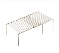 Scaffale da cucina regolabile Scaffale for armadietto in metallo Scaffale for lavello for condimenti Antiscivolo for armadio da cucina Bagno Risparmia spazio Scolapiatti(Black)