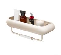 Scaffale da doccia in alluminio leggero per contenere bottiglie, barattoli e contenitori in ambienti umidi (D)