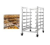 Scaffale da forno professionale per cucine e ristoranti con 2 ruote