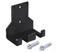 Scaffale da parete in acciaio per bilancieri, soluzione di archiviazione verticale per tenere più barre di sollevamento pesi fuori terra in ambienti con spazi limitati (doppio polo)