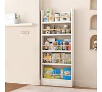 Scaffale da parete per bambini, 3/4/5/6 ripiani, salvaspazio, anti-dumping, per giocattoli, CD e libri, perfetto per la camera dei bambini e la decorazione del soggiorno