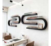 Scaffale da parete per smalti, espositore per profumi, organizer da appendere per salone/estetica/negozio di unghie