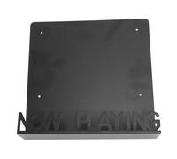 Scaffale da Record di Ferro Pesante Monte a Parete, Scaffale di Display per lo Stoccaggio del Record, Contiene 10-15 Album, Supporto per il Display Minimalista con visibilità