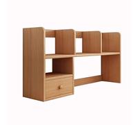 Scaffale da Scrivania, la Struttura Della Piastra Ispessita e Stabile, e Ha Una Forte Capacità Portante Scaffale Libreria for Casa Ufficio Scuola Studio(Brown,113x80)