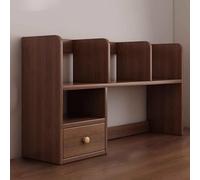 Scaffale da Scrivania, la Struttura Della Piastra Ispessita e Stabile, e Ha Una Forte Capacità Portante Scaffale Libreria for Casa Ufficio Scuola Studio(Black,100x48)