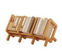 Scaffale da scrivania - mensola da scrivania | Piccola libreria in legno. Libreria multifunzione per la lettura di Nook, l'organizzazione dello spazio di lavoro, fornisce