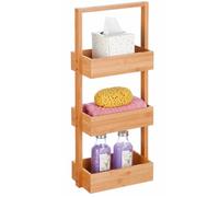 Scaffale da terra bagno portasciugamani cucina bambù