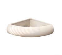 Scaffale d'angolo del supporto della parete del bagno con i materiali di alluminio dell'ABS ed il perimetro elevato per sicurezza dell'oggetto (A)