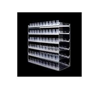 Scaffale di esposizione della sigaretta del supermercato, controsoffitto acrilico/fissato al muro, spingitore automatico, installazione facile per l'organizzazione del negozio