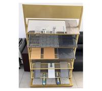 Scaffale di esposizione delle mattonelle del pavimento, supporto diritto | Espositore per piastrelle da pavimento per esporre campioni di porte in negozi e magazzini, ideale per la presentazione di