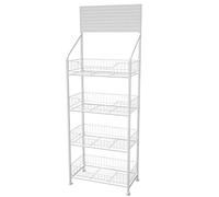 Scaffale di esposizione dello spuntino del metallo, organizzatore durevole del supporto della concessione per il supermercato, l'ufficio e la cucina domestica