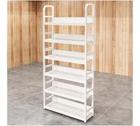 Scaffale di esposizione dello spuntino, scaffale al dettaglio, scaffale commerciale del supermercato con la struttura del acciaio al carbonio per i generi alimentari, il vino e le forniture per