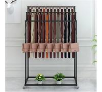 Scaffale di esposizione diritto della cinghia del pavimento con stoccaggio verticale per l'organizzazione al dettaglio