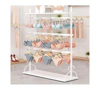 Scaffale di esposizione diritto della lingerie del pavimento con lo scaffale superiore per la vendita al dettaglio o la
