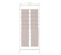 Scaffale di esposizione diritto della sciarpa del pavimento con i piedi antiscivolo per l'organizzazione della vendita al dettaglio