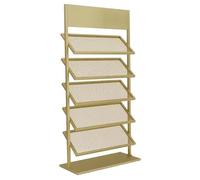 Scaffale di esposizione indipendente delle mattonelle per le lastre di pietra di marmo della porcellana ceramica, supporto durevole di stoccaggio del campione per le mostre dei magazzini dei centri