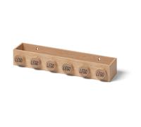 Scaffale di legno di quercia chiaro