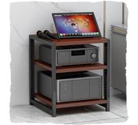 Scaffale di legno regolabile di media di pavimento-diritto degli scaffali per il Governo d'angolo