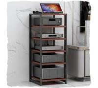 Scaffale di legno regolabile di media di pavimento-diritto degli scaffali per il Governo d'angolo