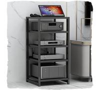 Scaffale di legno regolabile di media di pavimento-diritto degli scaffali per il Governo d'angolo