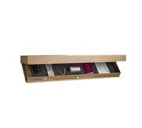 Scaffale di Occultamento, 16'' × 10'' × 3'' Ripiano a Cassetto Nascosto Galleggiante, Mensola a Muro con Protezione della Privacy con Scomparto Segreto, Mobile in Legno, pour salon, chambre ou bureau