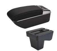 Scaffale di stoccaggio Accessori Interni Per La Modifica Dell'auto, Scatola Portaoggetti Per Braccioli Del Seggiolino Auto, Portabicchieri Per, Per Vitara(D2 Black black No USB)