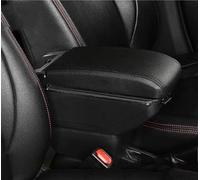 Scaffale di stoccaggio Box Bracciolo Per Auto Per Picanto 3X-Line Portaoggetti Centrale Per Contenuti Con Portabicchieri Retrattile Posacenere USB Girevole(D All Black)