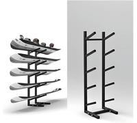 Scaffale di stoccaggio dello snowboard per la palestra domestica | Robusto telaio in ferro, design versatile per organizzare gli spazi della casa o dell'ufficio