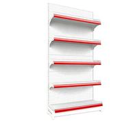 Scaffale di stoccaggio per l'organizzazione della drogheria, progettazione smontabile per l'esposizione al dettaglio, scaffale commerciale del supermercato per soluzioni efficienti di stoccaggio