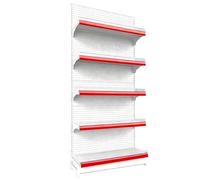 Scaffale di stoccaggio per l'organizzazione della drogheria, progettazione smontabile per l'esposizione al dettaglio, scaffale commerciale del supermercato per soluzioni efficienti di stoccaggio