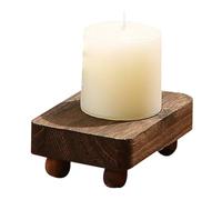 Scaffale di visualizzazione - rastrellino per organizzatore impilabile 10x7x4,3 cm, supporto in legno rustico, deposito controsoffitto decorativo in legno | Profumo candela aromaterapia oli da collezi