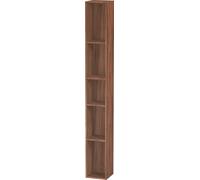 Duravit ETAGÈRE L-Cube, largeur 180mm, profondeur 180mm, verticale, 5 compartiments, LC120607979, LC120607979, Colorazione: Decorazione naturale in noce
