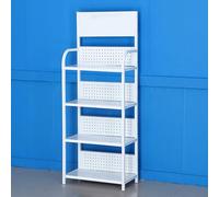Scaffale espositore per lattine di soda, scaffale da pavimento con insegna, ideale per cinema, dispense, minimarket e stand per concessioni