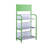 Scaffale espositore per lattine di soda, scaffale da pavimento con insegna, ideale per cinema, dispense, minimarket e stand per concessioni