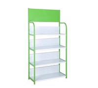 Scaffale espositore per lattine di soda, scaffale da pavimento con insegna, ideale per cinema, dispense, minimarket e stand per concessioni