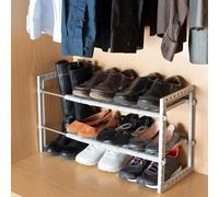 SCAFFALE ESTENDIBILE SCARPIERA PER LAVELLO SCAFFALE MULTIFUNZIONE