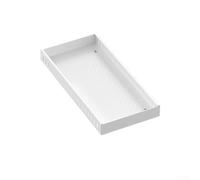 Scaffale estraibile da cucina per pentole e stoviglie con vestibilità regolabile per massimizzare lo spazio dell'armadio e ridurre efficacemente il disordine (bianco)