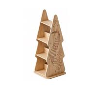 Scaffale For Alberi, Libreria Girevole, Scaffali For Organizer For Libri | Grande capacità, ripiano espositore for CD, film, libri(Style 4)