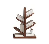 Scaffale For Alberi, Organizer For Libri, Libreria In Legno Massello | Scaffali aperti, grande capacità di archiviazione for lo studio della camera da letto, l'home office(Color 1,4 tier)