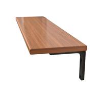 Scaffale galleggiante, 20/30 cm in legno massiccio Scaffale a parete montata a parete montata su ripiani per soggiorno, cucina, camera da letto, bagno Walnut 30 * 60cm