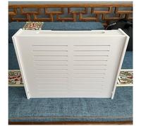 Scaffale Galleggiante,Parete Mensola Router,WiFi Porta TV Set-Top Box，Cavi di Alimentazione Decorazione (Color : Bianca, S : 42x11x31cm)