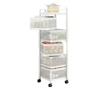 Scaffale girevole multi-strato per snack, organizer da cucina di grande capacità per frutta e verdura, efficiente risparmio di spazio