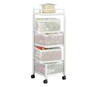 Scaffale girevole multi-strato per snack, organizer da cucina di grande capacità per frutta e verdura, efficiente risparmio di spazio